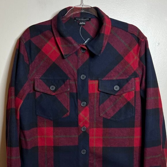 Sanctuary Shacket in Odessa Plaid Size S - Picture 2 of 6